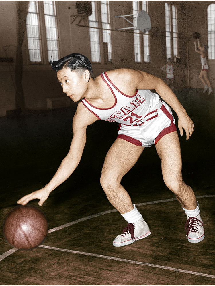 Wat Misaka Throwback Jersey honors a basketball pioneer