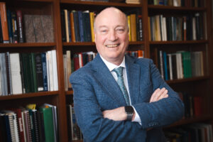 John McLennan poses