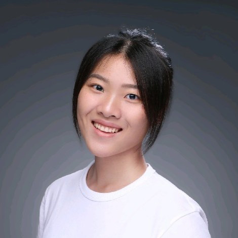 headshot of outstanding dissertation 2025 recipient Yunzhi Chem. She is in a white shirt and smiling to the camera